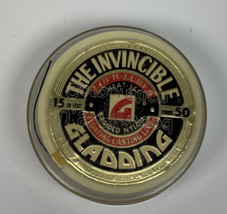 Gladding Invincible Floating Casting Line 15 lb. Test Fib’ R Lubed Vintage