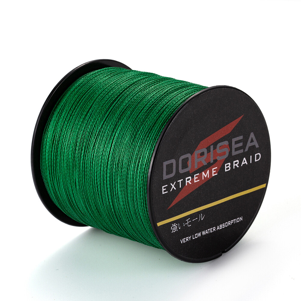 Dorisea 300M 6-300LB PE Dynema Extreme Braided Fishing Line Multifilament