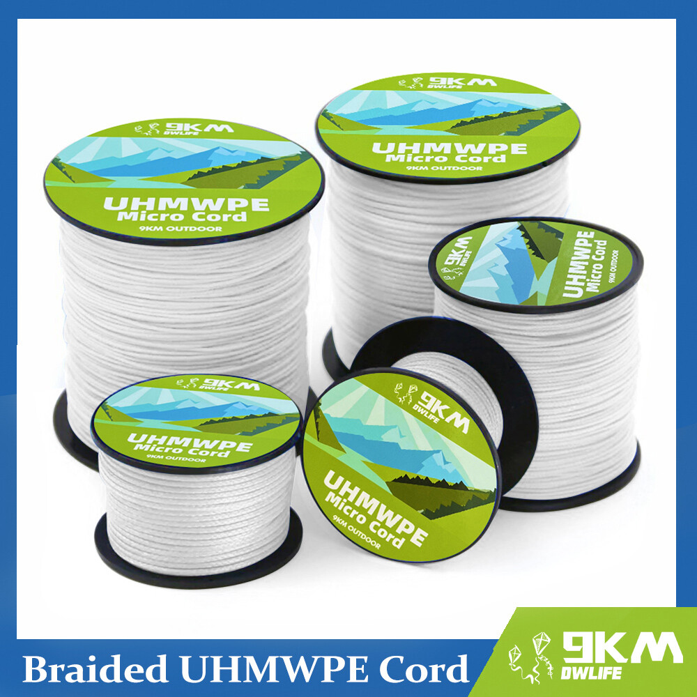 0.5mm~1mm Braided UHMWPE Cord Spectra Line Stunt Kitesurfing String Fishing Line