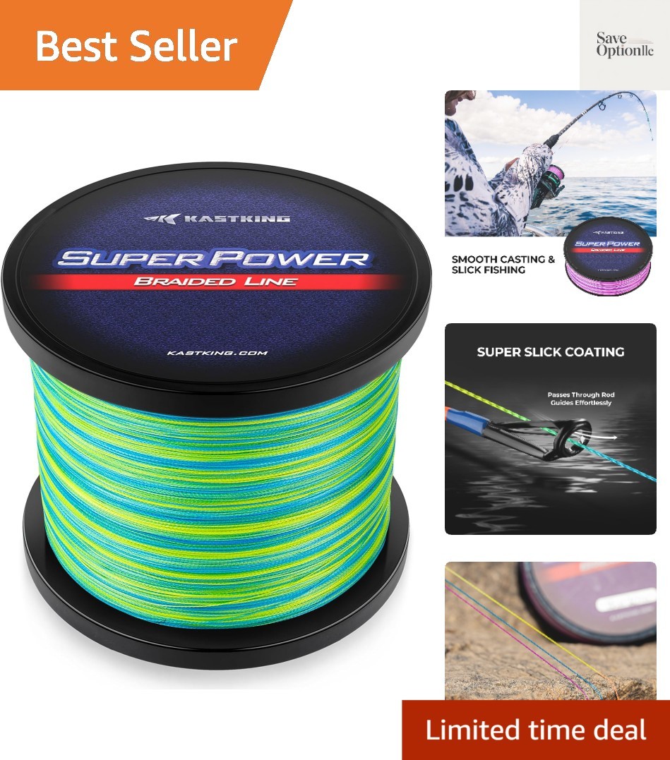 SuperPower Braided Fishing Line – Abrasion Resistant Braided Lines – Incredib…