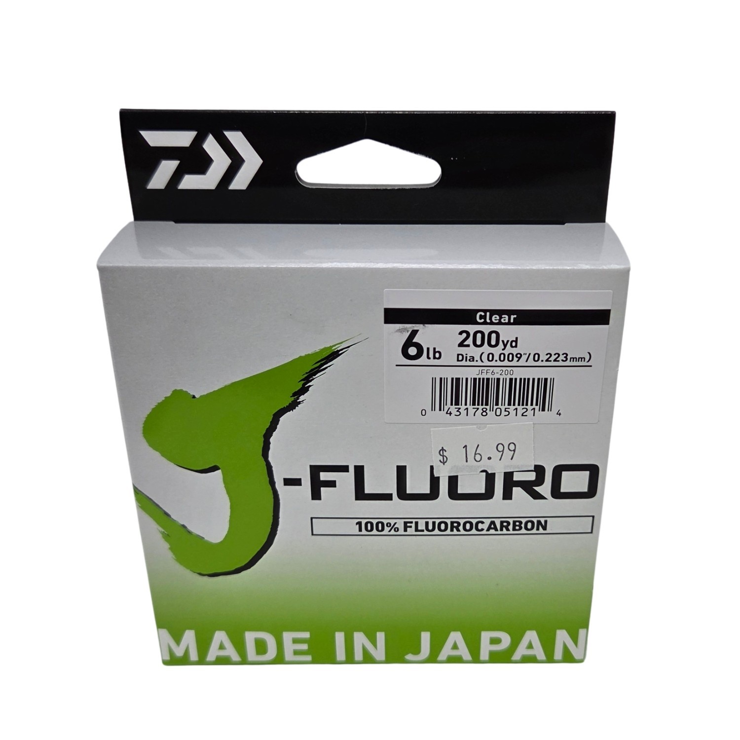 Daiwa J-Fluoro Samurai Fishing Line | 2 Pack Fluorocarbon Fishing Line