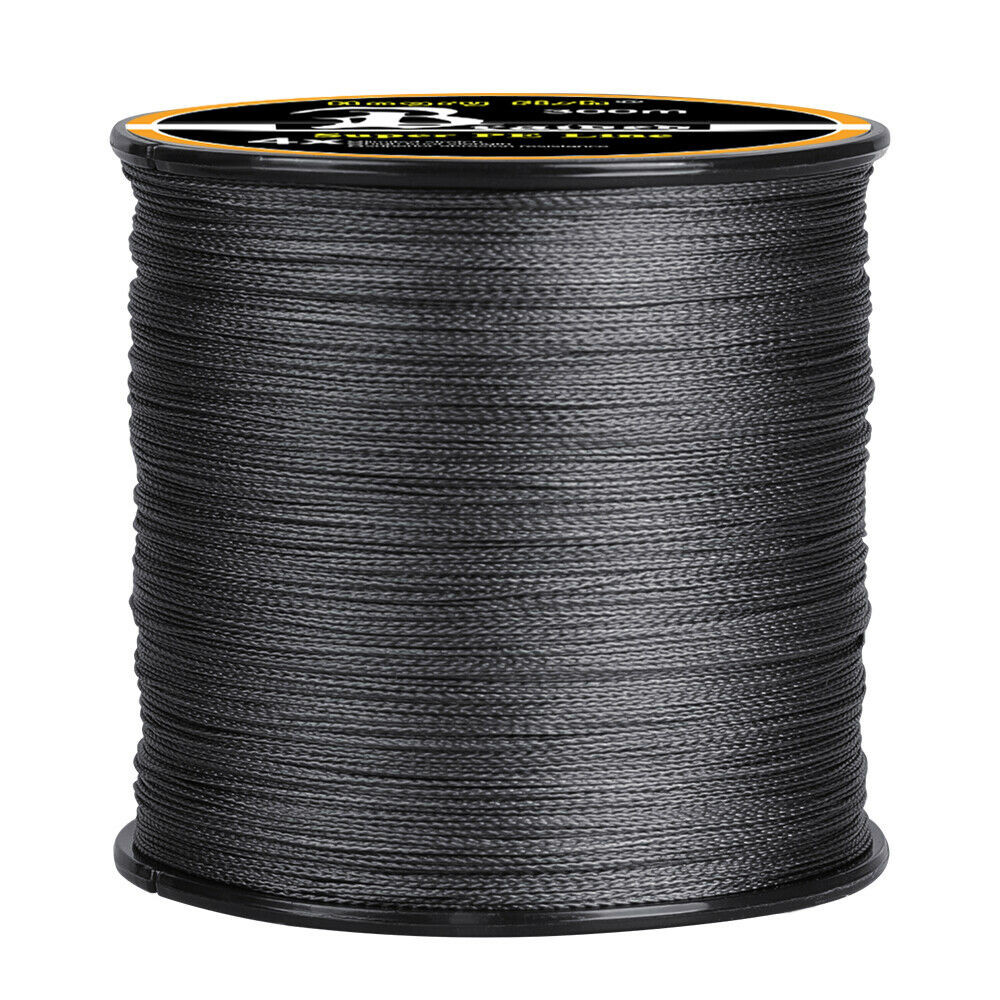 328 547 1094 Yards Super 4 Strands PE Test Braided Fishing Line Spool 9 Colors