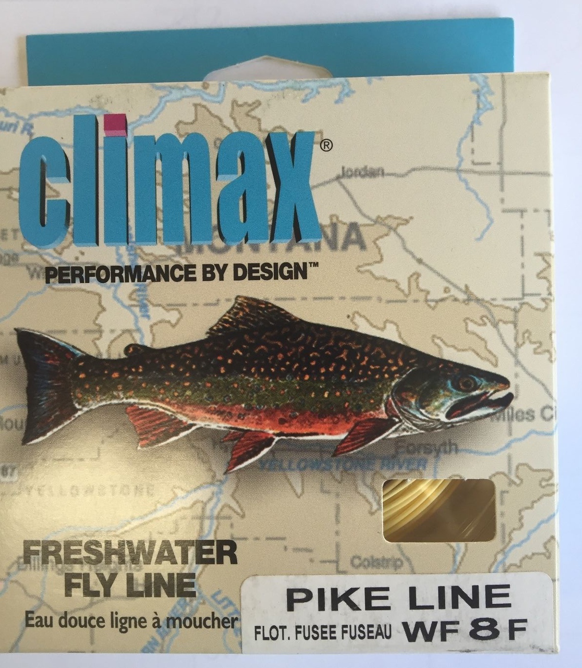 Climax Pike Fly Line WF8F With Loop