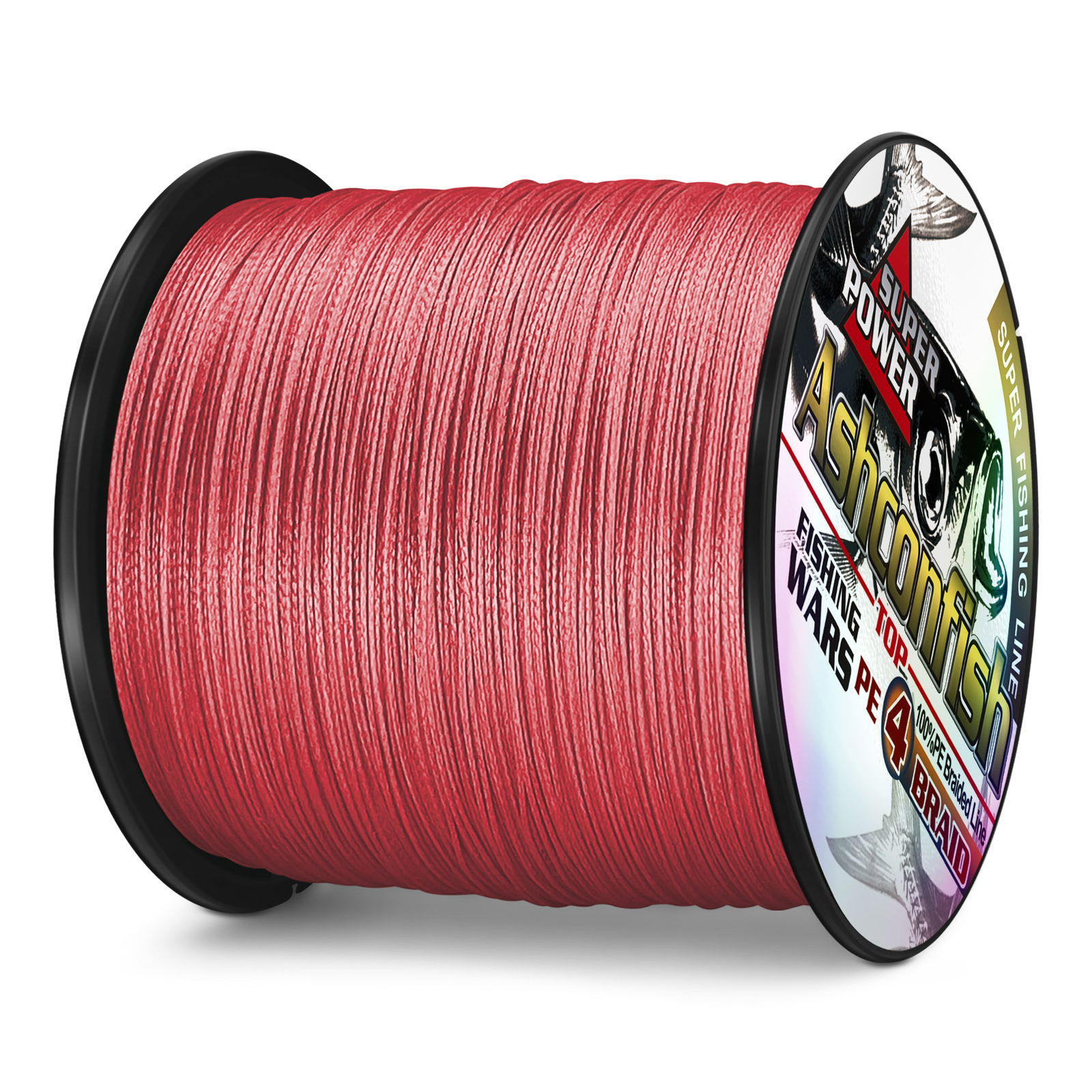 Ashconfish 300m/328yds Braided Fishing Line 6lb-100lb Extreme Braid Multi colors