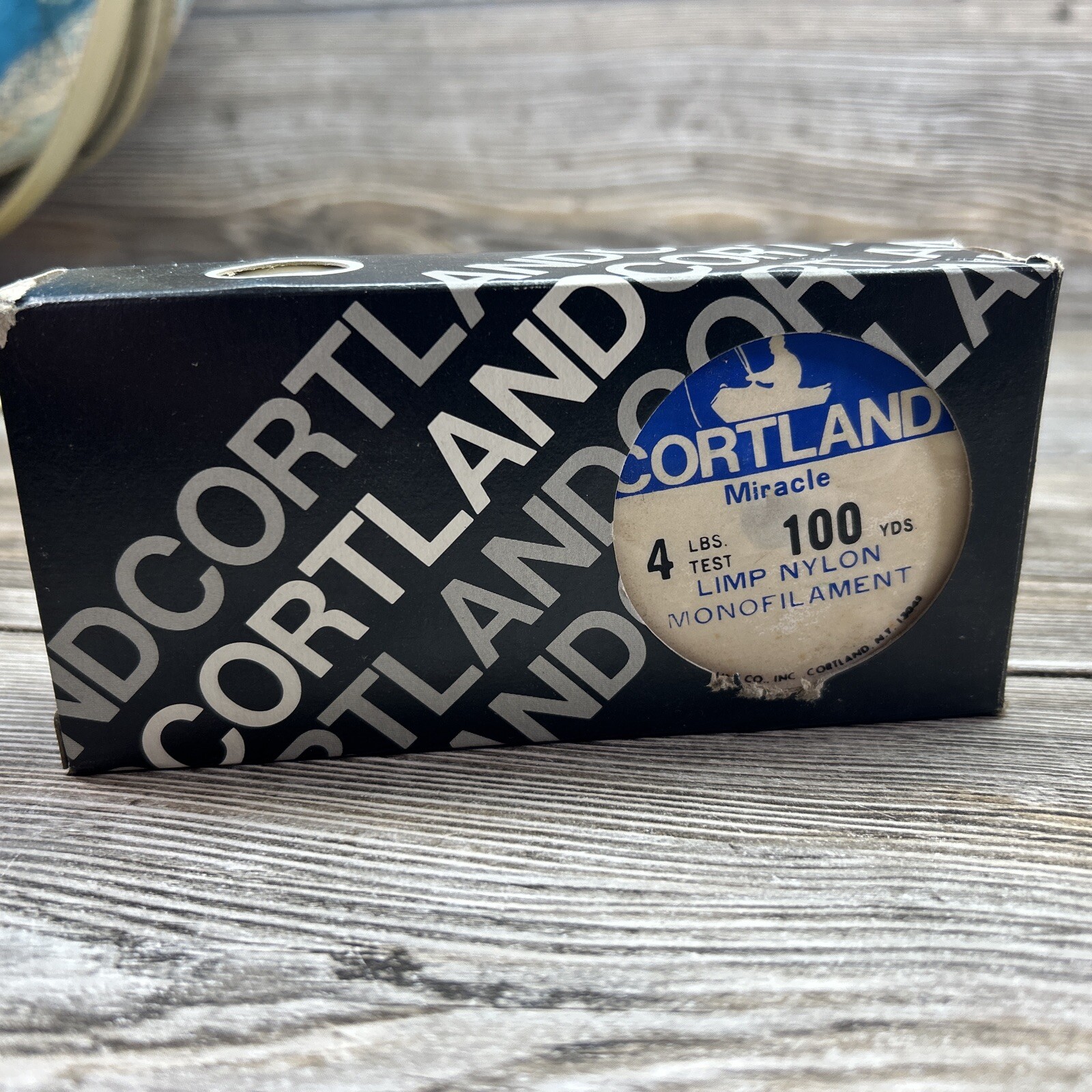 2 Pack Cortland Miracle Limp Nylon 4LB Test Monofilament Fishing Line 100 Yards