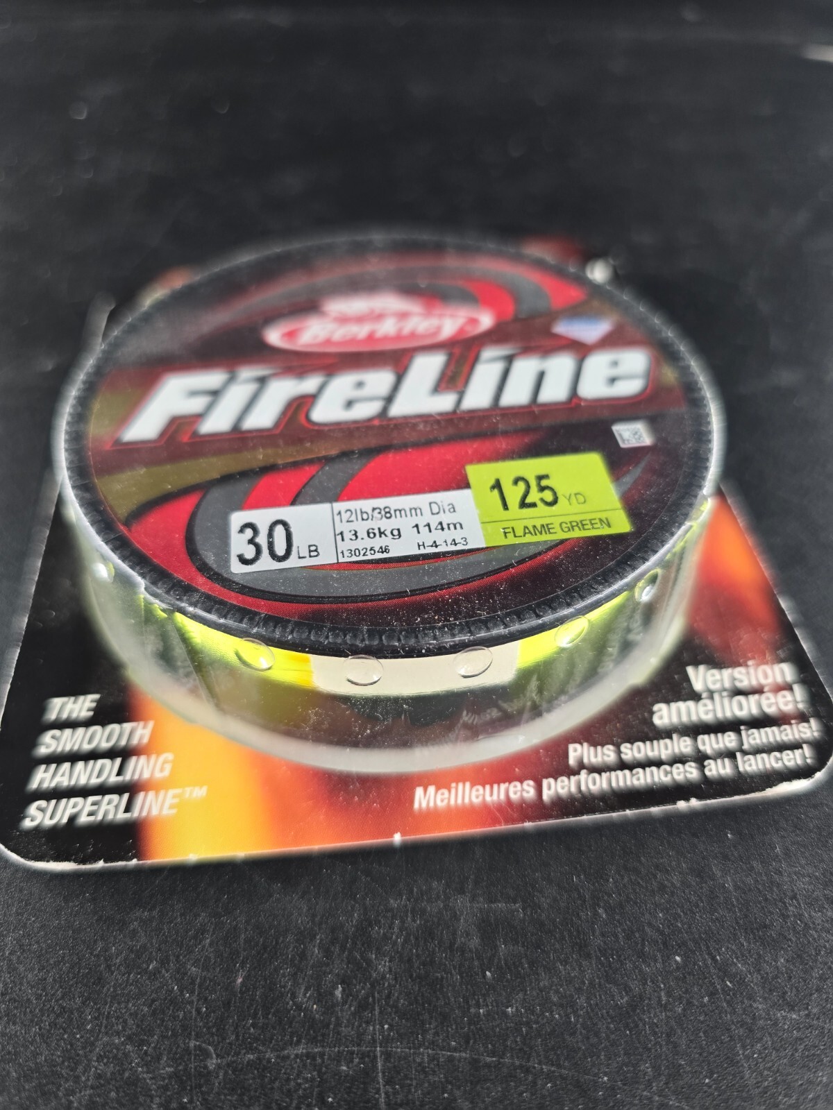 30lb 125yd Fireline Flame Green Berkley