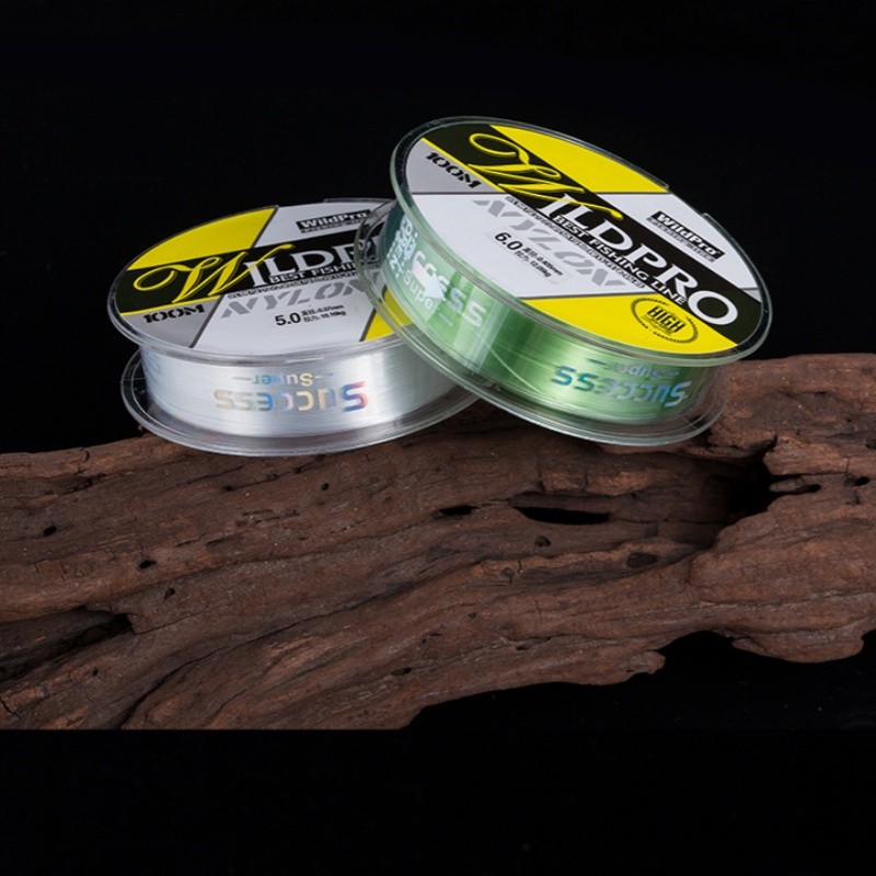 100M Japan Monofilament Super Strong Fishing-Line Clear Nylon Fishing Line