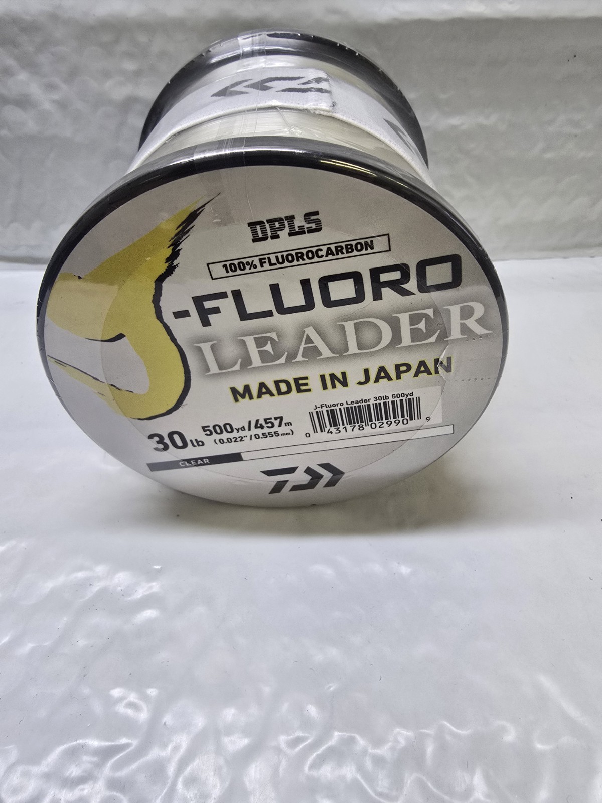 Daiwa J-Fluoro Leader – 500 yd. – 30 lb. Test