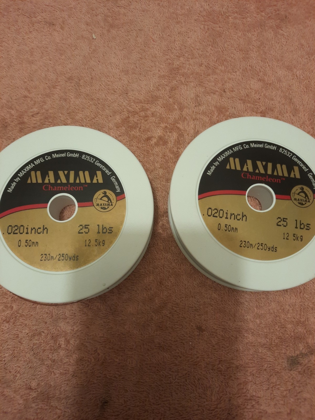Maxima Chameleon Fishing Line 15 And 25 Lb Test Brown 3 250 Yard Spools