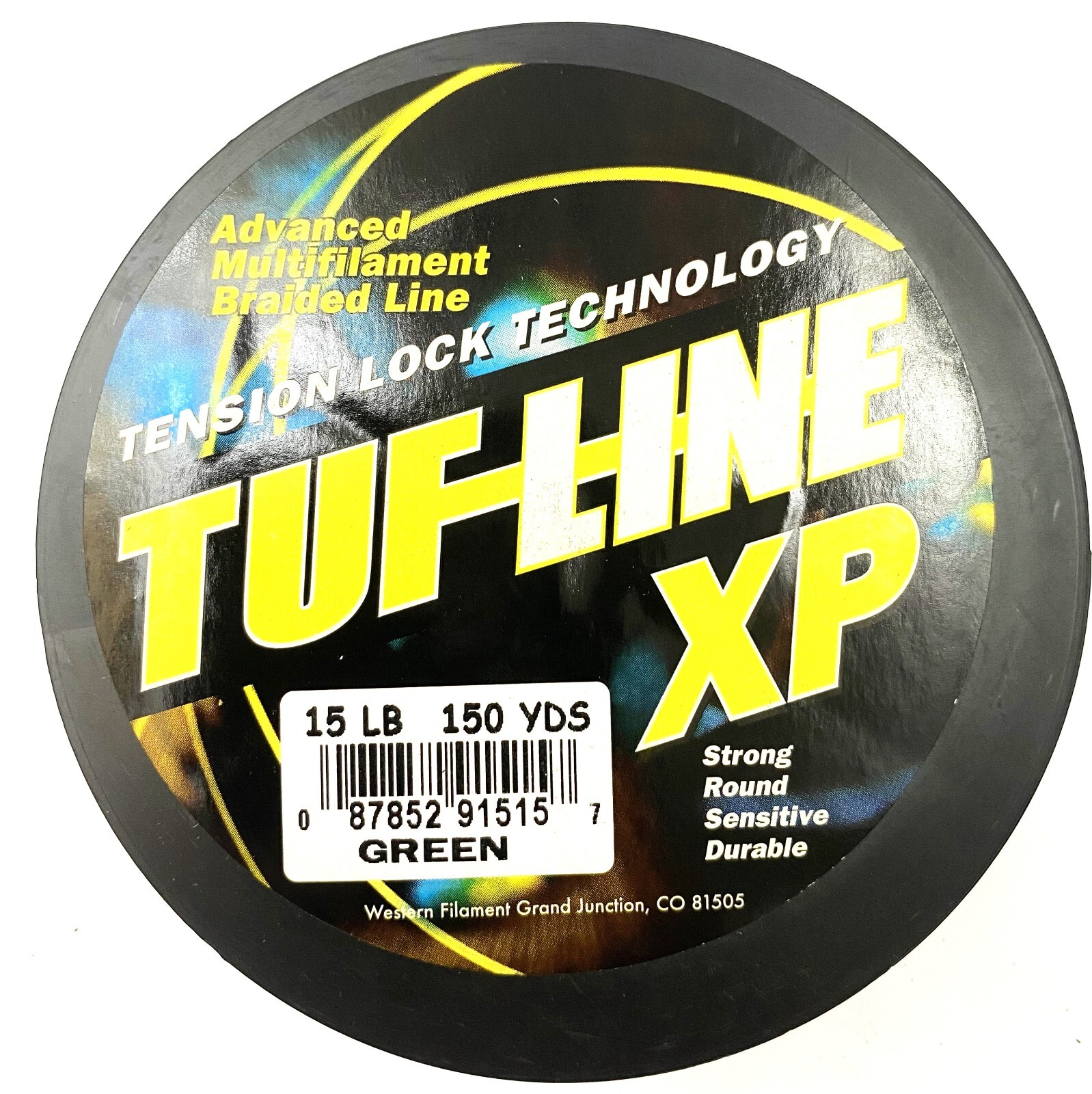 Tuf Line XP Braided Fishing Line 15 lb 150 yds Green USA Made