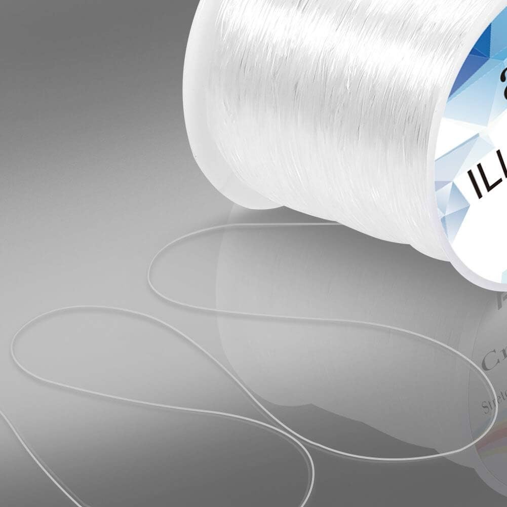 Fishing Wire for Hanging, Clear Fishing Line Invisible String Strong Monofila…