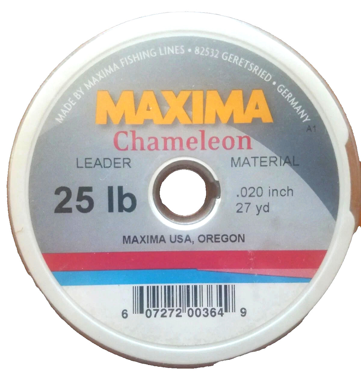 Maxima Chameleon Monofilament Leader Material 25 lb 27 yards Salmon Steelhead