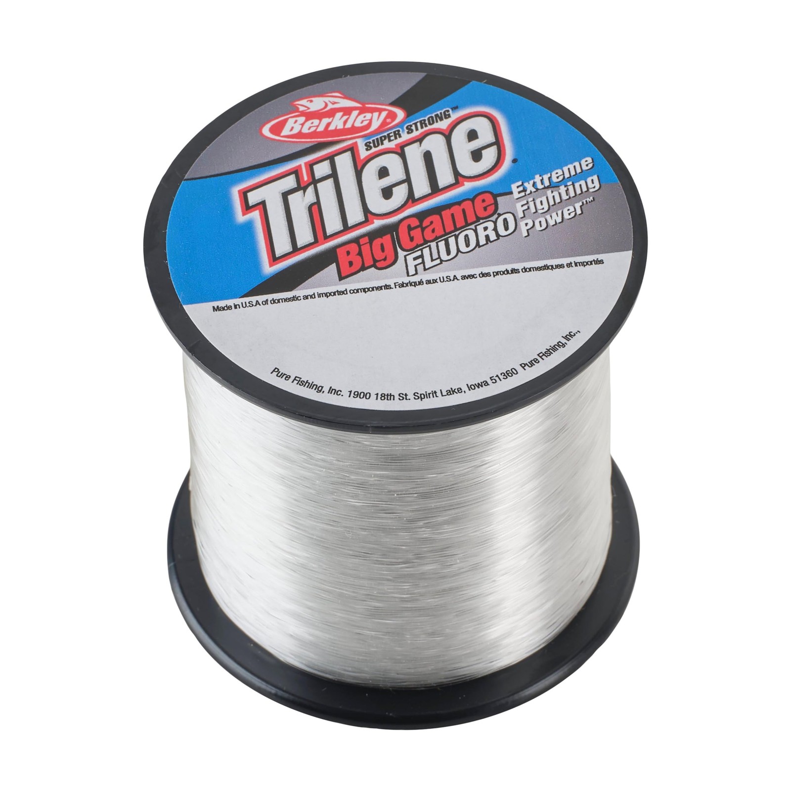 Trilene Big Game 17Lb 350Yd Clear Fluorocarbon Fishing Line Sensitive Abrasio…
