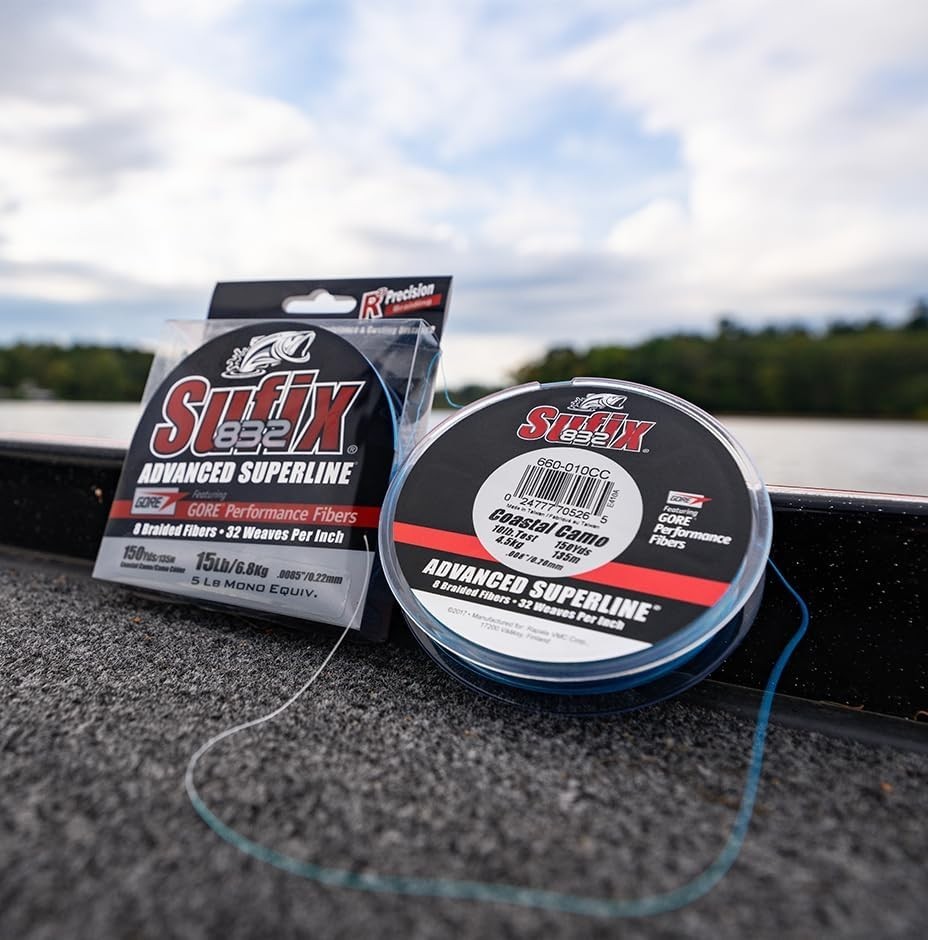 Unbeatable 300 Yards 832 Braid Fishing Line – 15 Lb , Coastal Camo Style