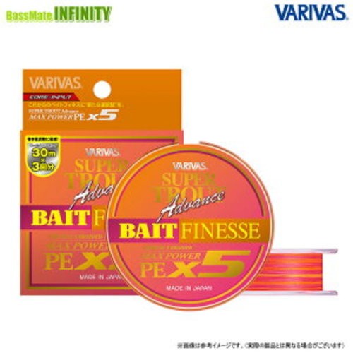 VARIVAS SUPER TROUT Advance BAIT FINESSE Max Power PE X5 90m PE 0.5 (11LB)　BB