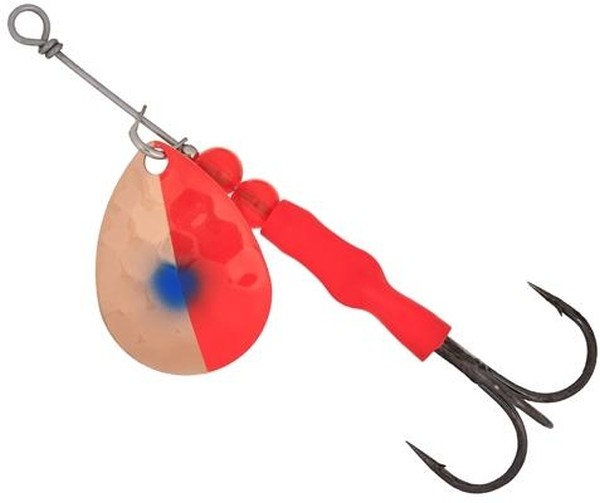 Simon Wobblers Spinner 3.5 Hex Cop 50/50 Flm Bl-Dt Colorado Blade Lure