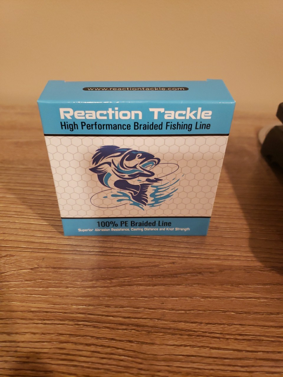Reaction Tackle High Preformance Braided Fishing Line Blue Camo 20lb 150 yards