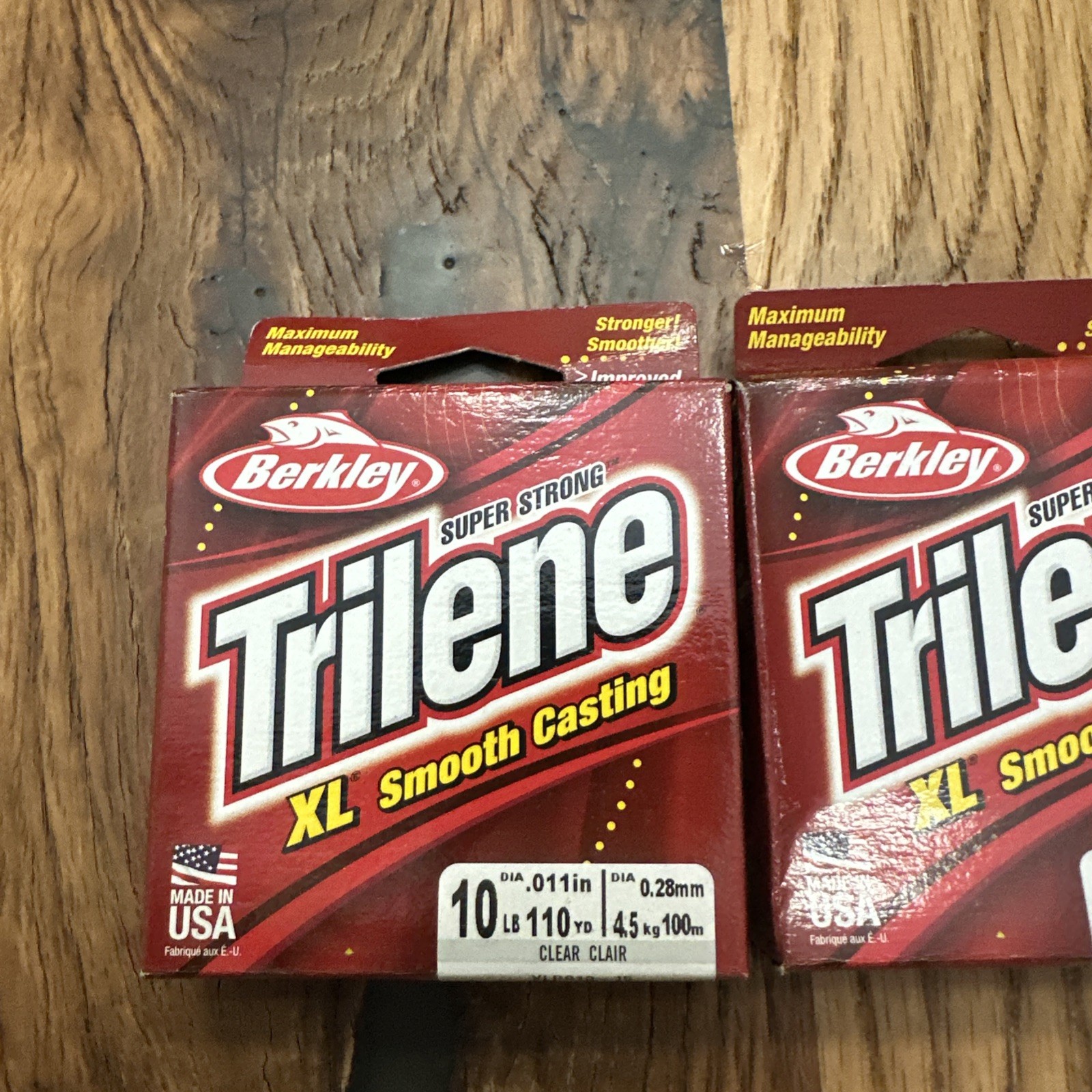 Berkley Fishing Line 10lb Test Trilene XL Smooth Casting Strong Clear 110 Yards