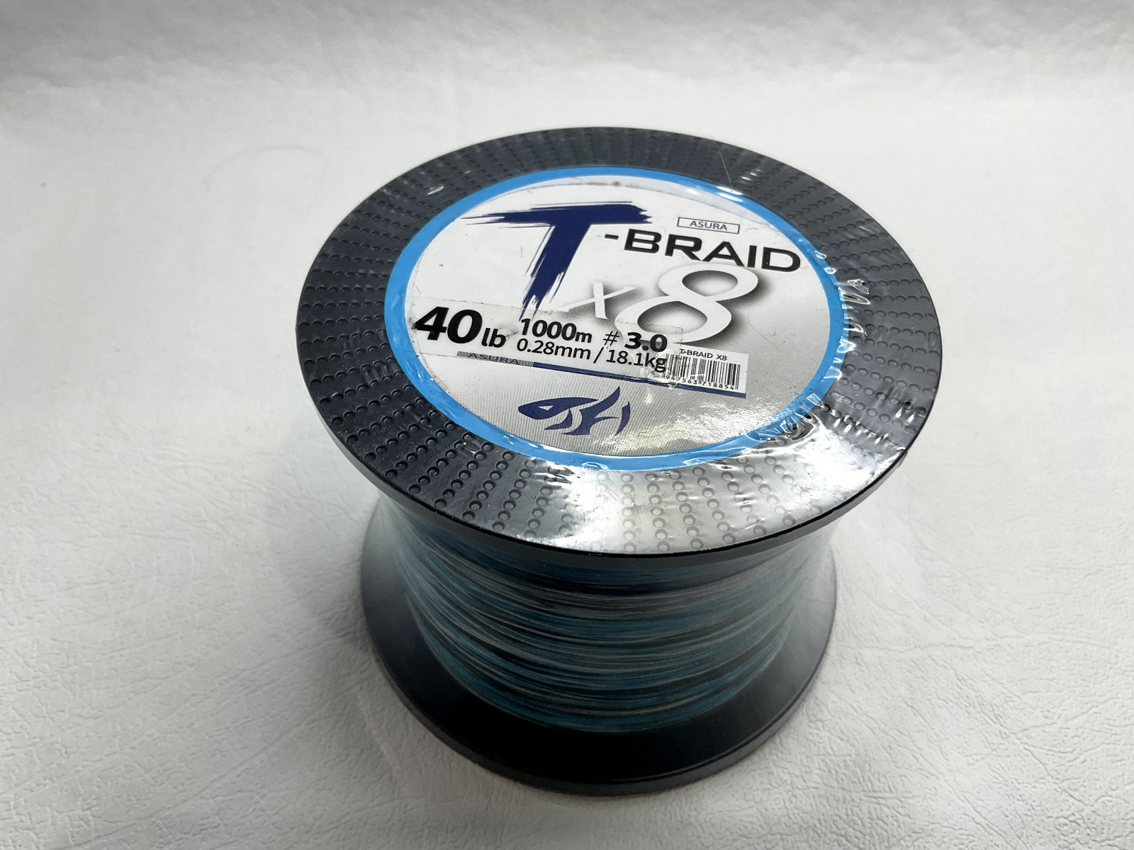 Asura X8 T-Braid Fishing Line Super Strong 8 Strands 40 lb 0.28mm/18.1kg1000M