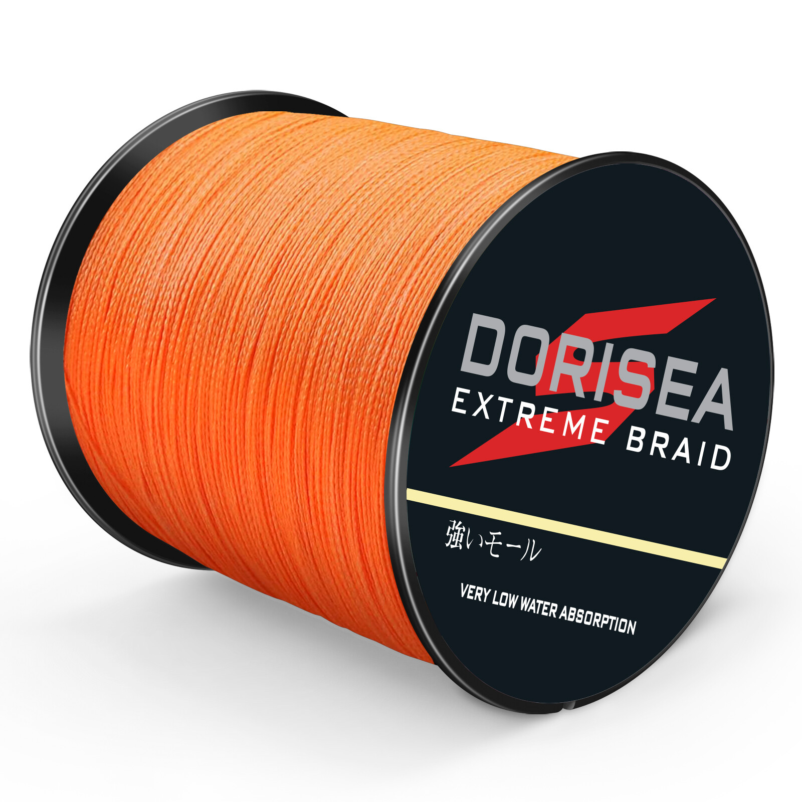 Dorisea Pro Orange Power PE Braided Fishing Line Thread 100M-2000M 6LB-500LB