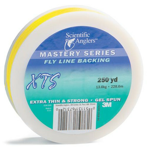 SCIENTIFIC ANGLERS 30 LB YELLOW 250 YD XTS GEL SPUN BACKING – FREE US SHIPPING