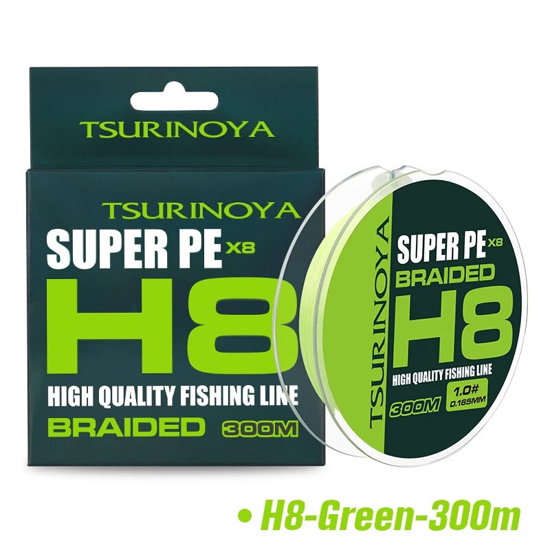 PE Braided Fishing Line Long Casting 8 Strands Multifilament Smooth Fishing Wire
