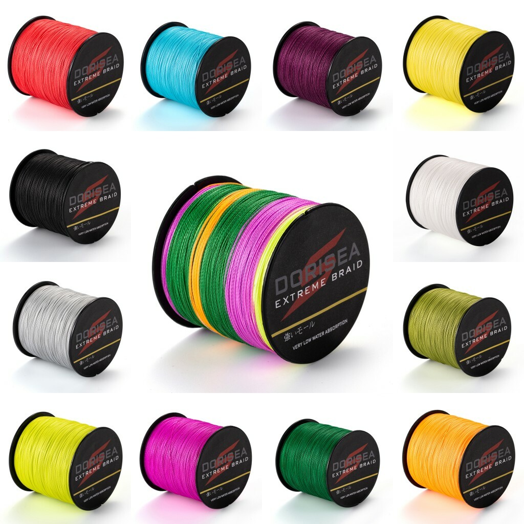 328yards/300m 6-300lb pe Dynema Dorisea Extreme Braided Fishing Line 13 Colors