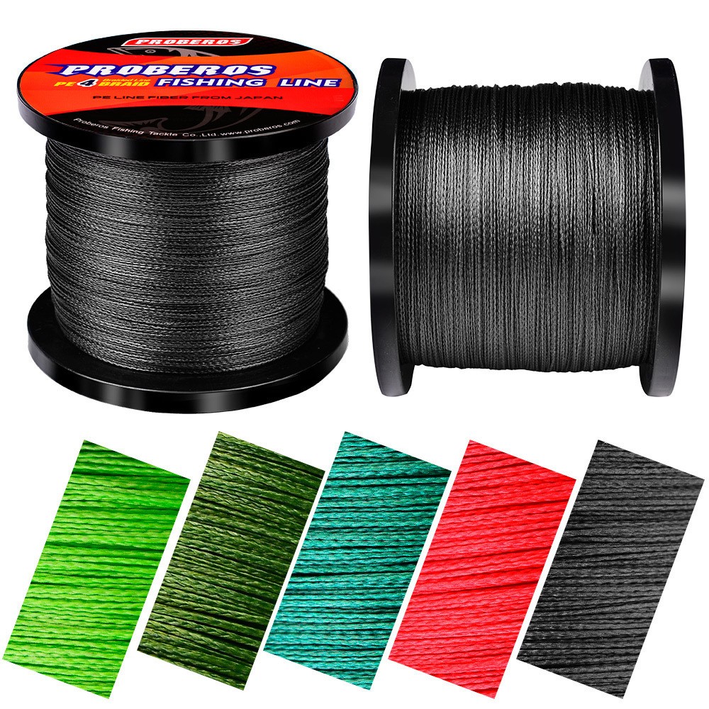 300M PE Braided Fishing Line 4 Strand 6lb-100lb Multifilament Fishing Line