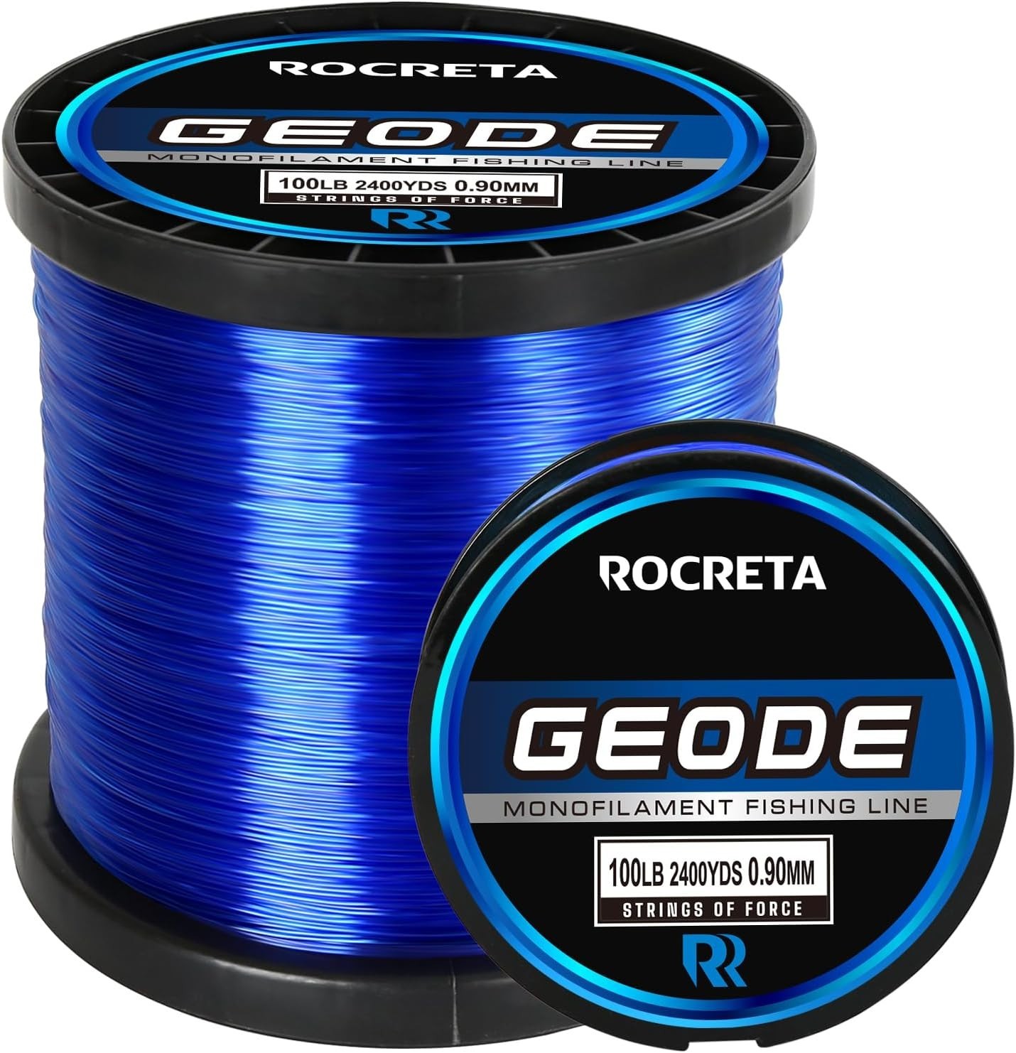 Geode Monofilament Fishing Line – Resistant Nylon Mono Fishing Line 3-100lb …