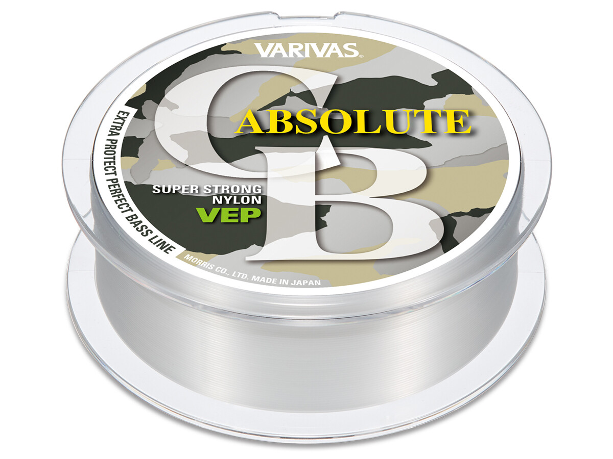 Varivas Absolute CB Nylon Natural 100m Monofilament Line Made in Japan
