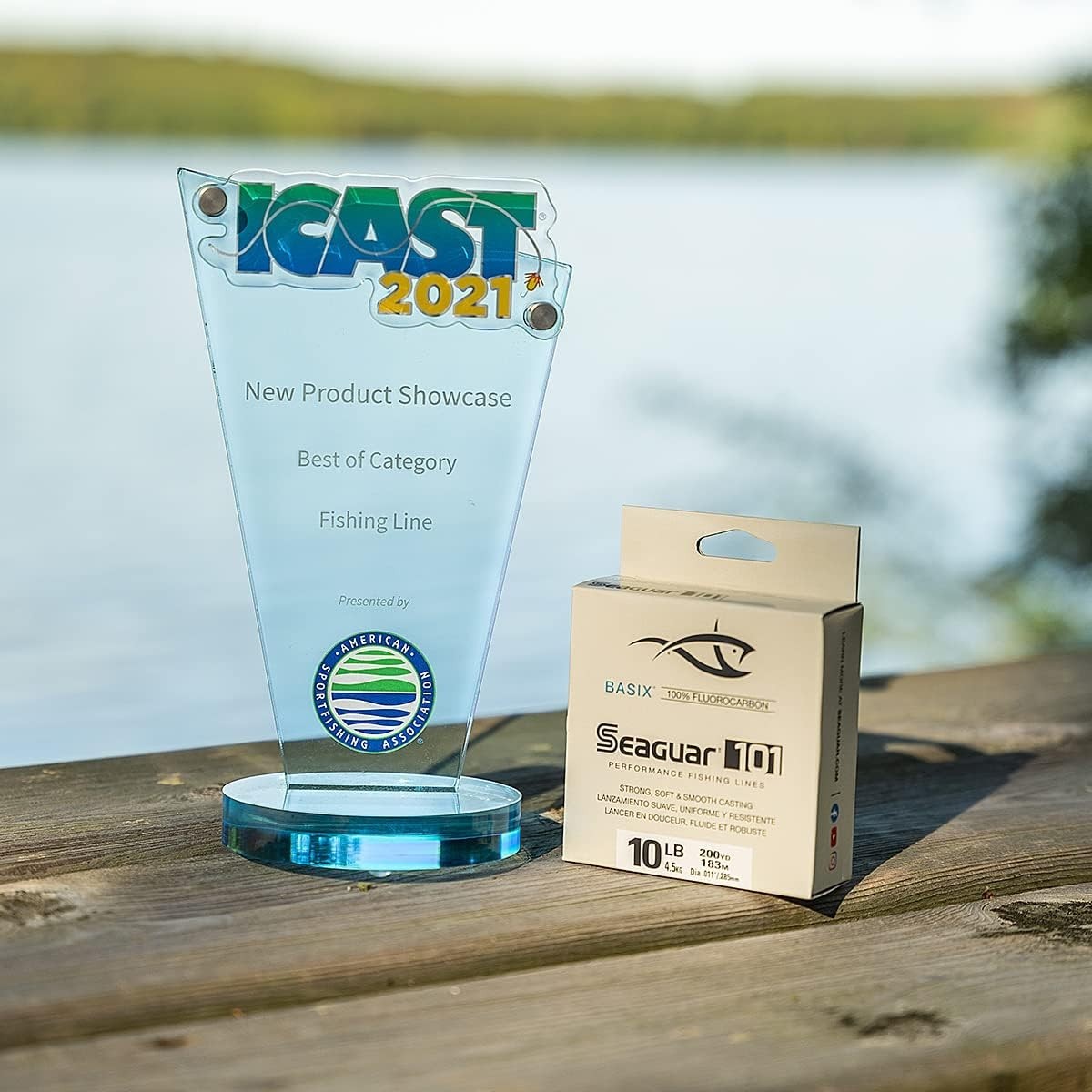 Basix Freshwater Mainline, 100% Fluorocarbon Fishing Line, Multiple Sizes