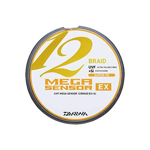 Daiwa Fishing PE Line UVF Mega Sensor 12 Braid EX+SI 200m #5/88lb 5-Colors