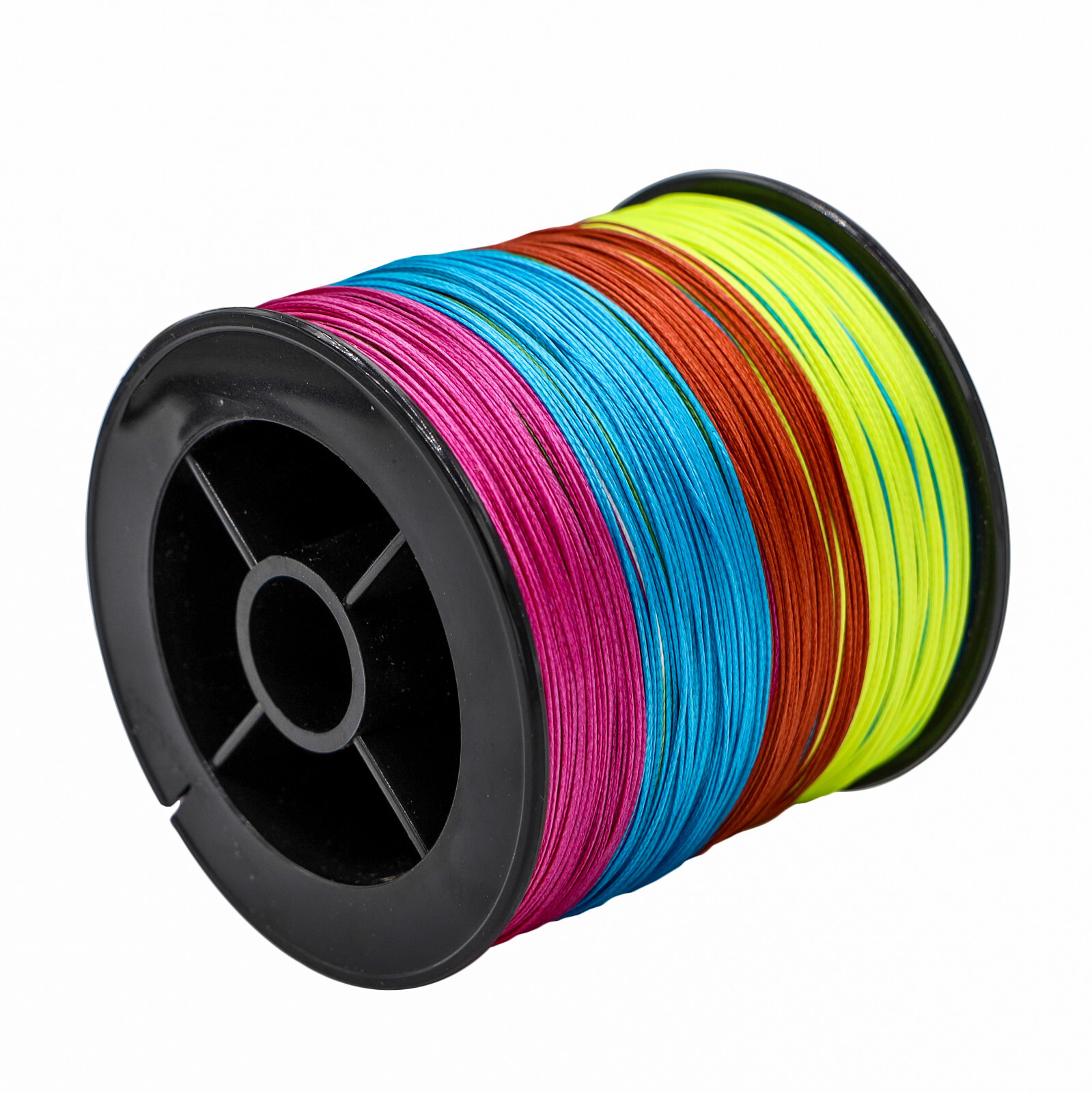 4Strands Multi-color Braided Fishing Line 60lb 300m 0.37mm Saltwater
