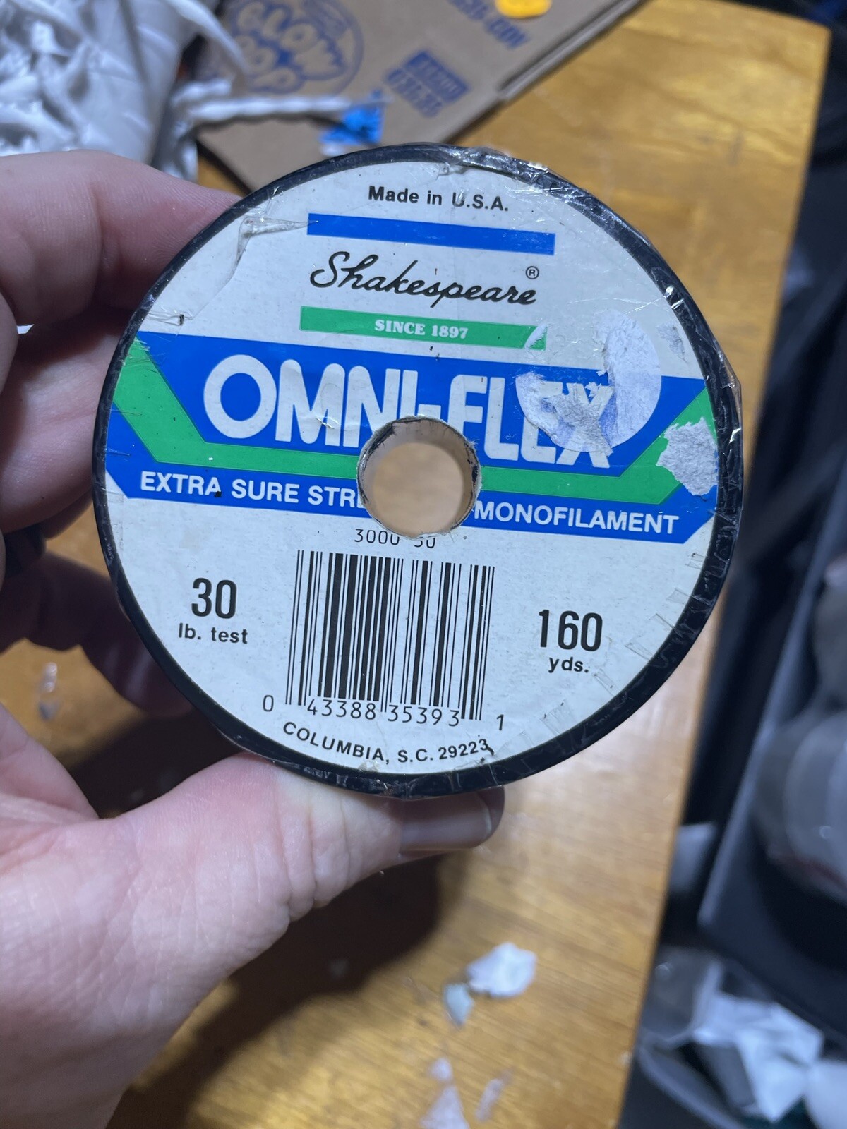 Omni-Flex 30 LB Test Extra Sure Strength Monofilament 100 Yard Spool Shakespeare