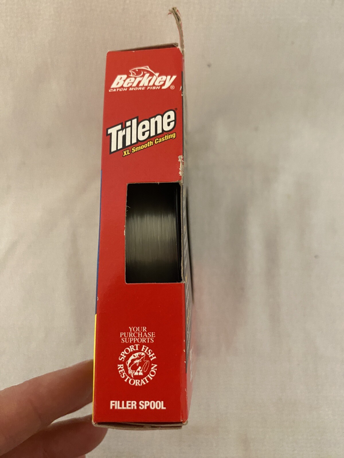 New Berkley Trilene XL Smooth Casting 17 lb 330 Yards Fluorescent Clear/Blue