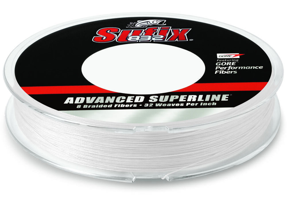 Sufix 832 Braid Fishing Line | Ghost | 50 lb | 300 yd