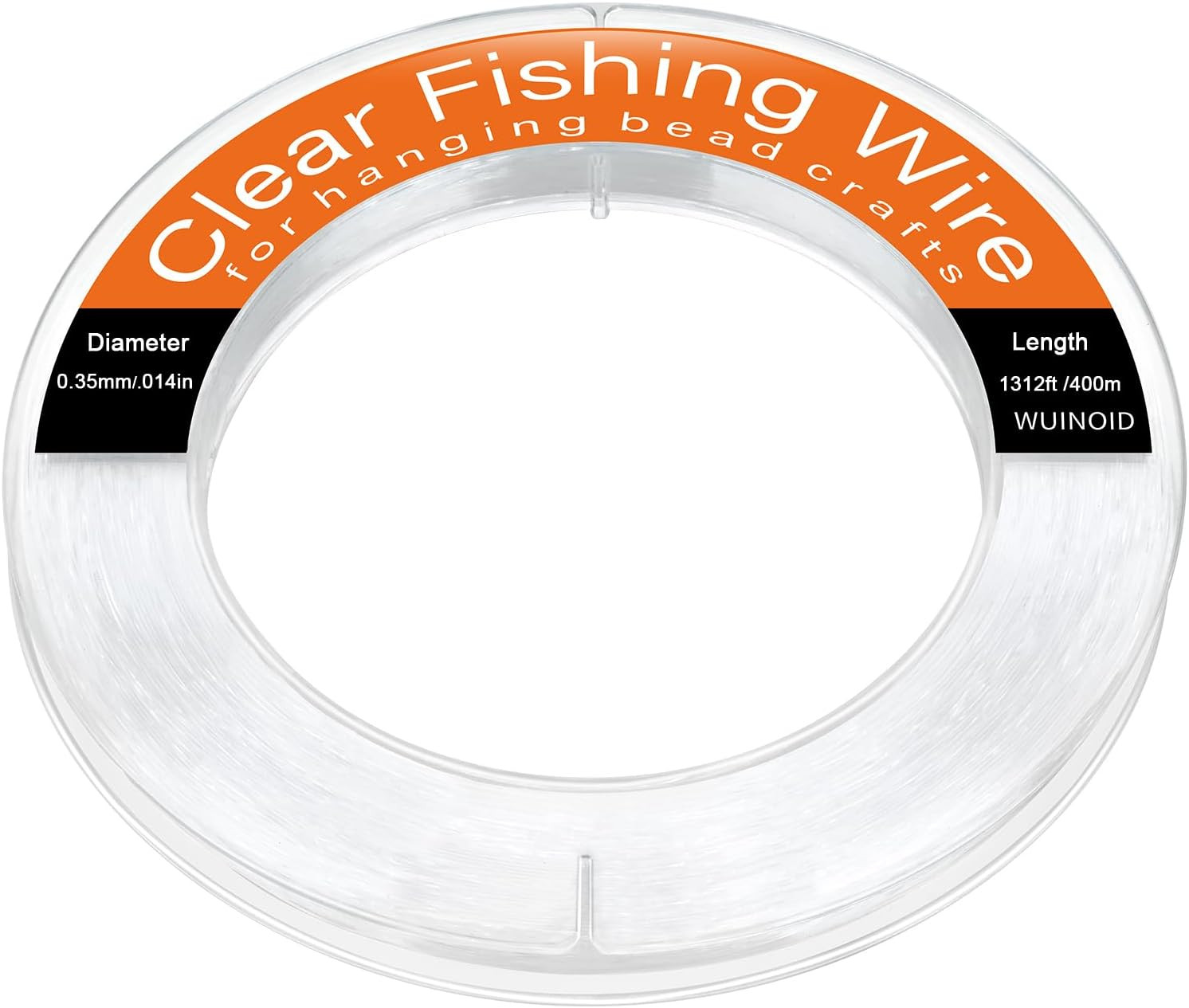 Clear Fishing Line Wire 755 Ft, Invisible Monofilament Fishing Line Wire, Nylon