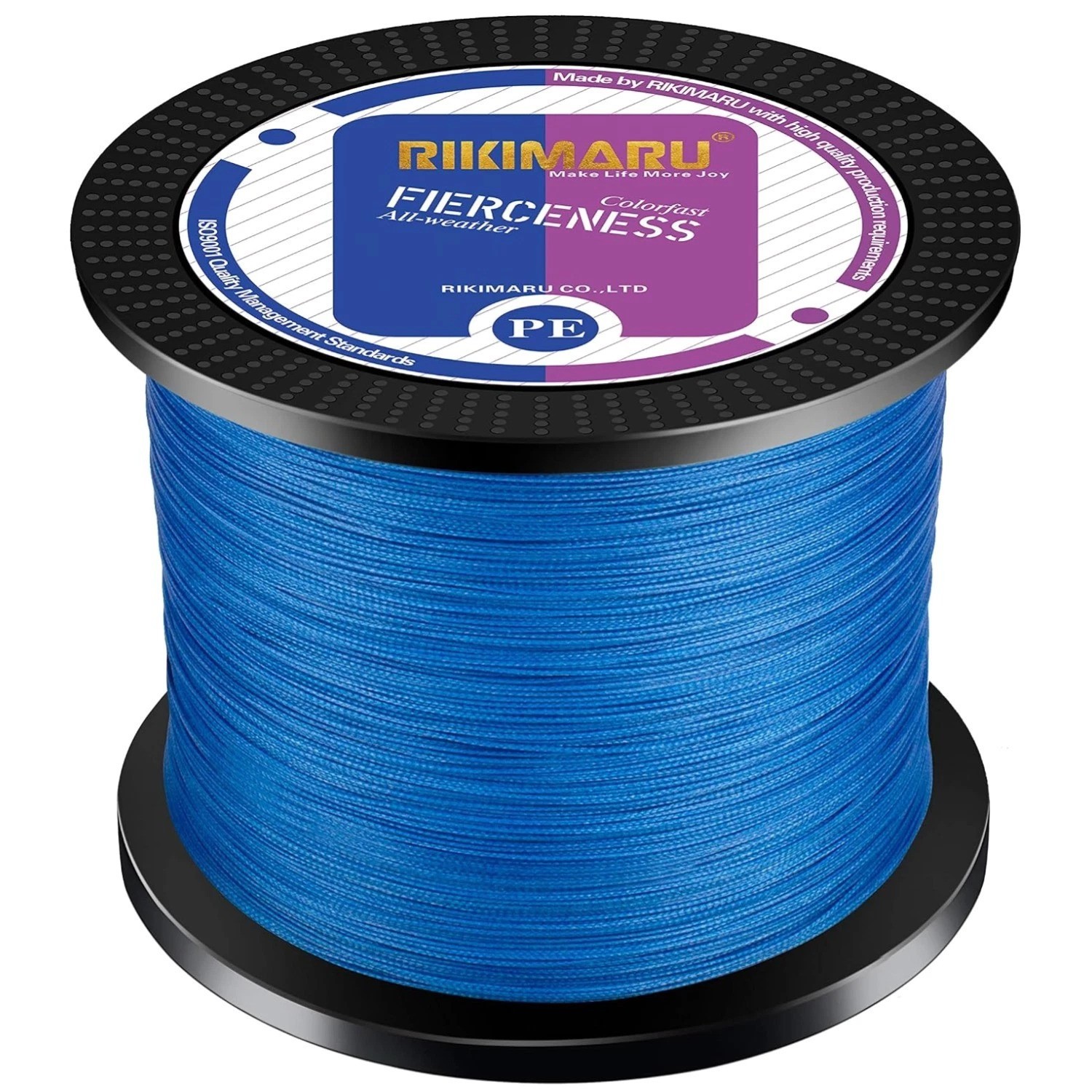 Abrasion Resistant Braided Fishing Line, 50LB, Ocean Blue