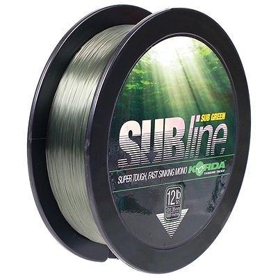 Korda Subline 15lb Green / Carp Fishing
