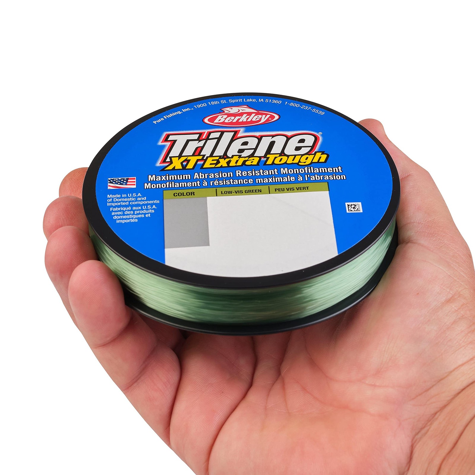 Berkley Trilene Xt Low Vis Green Fishing Line 300 Yard 10Lb Break Strength