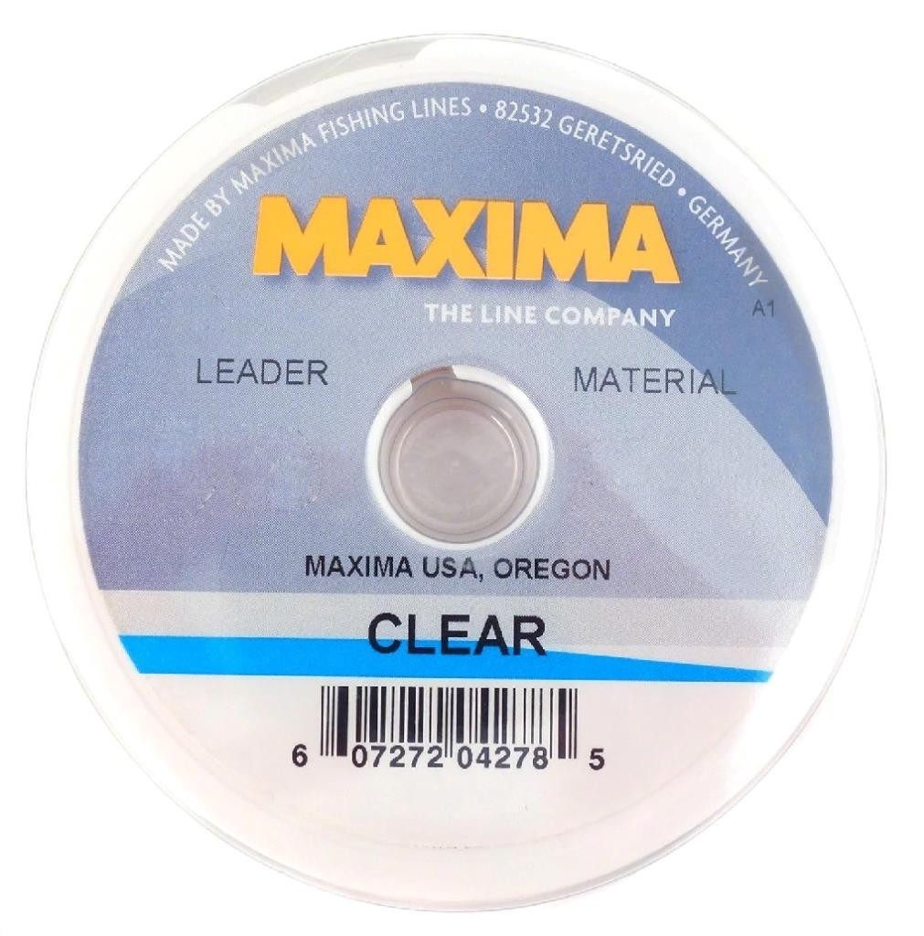 Maxima Leader Wheel 25 30 or 40lb Test Fishing Line Clear Choice of Weight