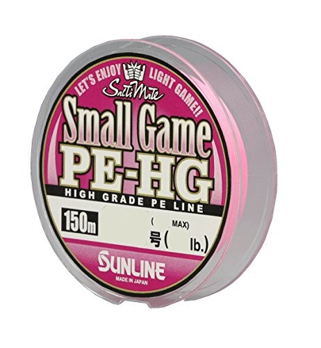 Sunline Pe Line Saltimate Small Game Hg 150M #0.15 2.5Lb Sakura Pink