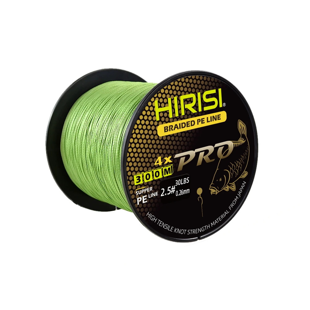 300M 15lb-50lb Extreme PE Weave Braided Fishing Line 4 Strands Multifilament