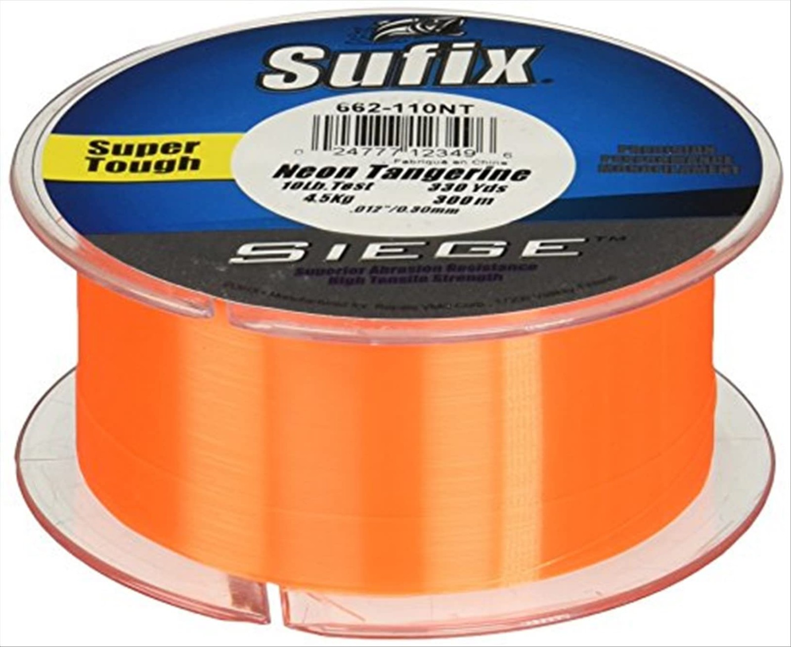 Siege 330-Yards Spool Size Fishing Line Tangerine, 17-Pound