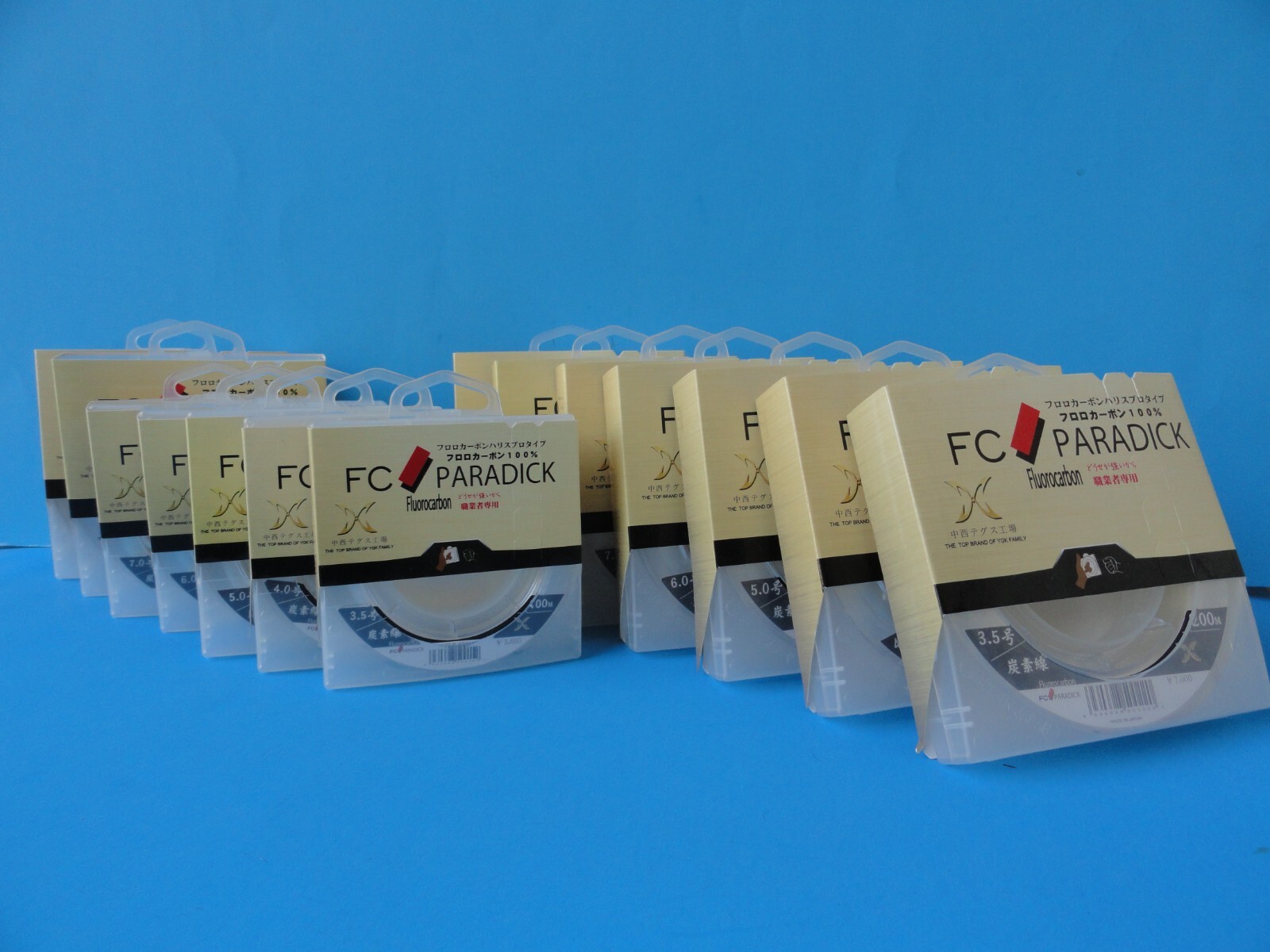 #3.5~#10/100m&200m YGK Fluorocarbon Leader Line Professional Fishing Line Japan