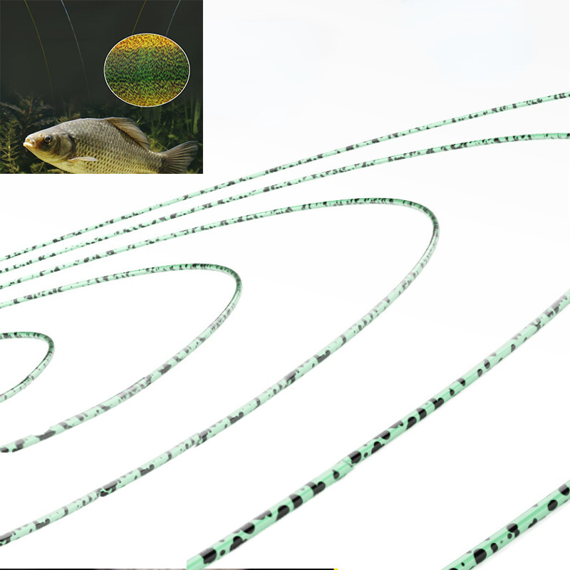 500m Fishing Line 3D Spotted Discolor Invisible Bionic Bait Anti Abrasion Lines