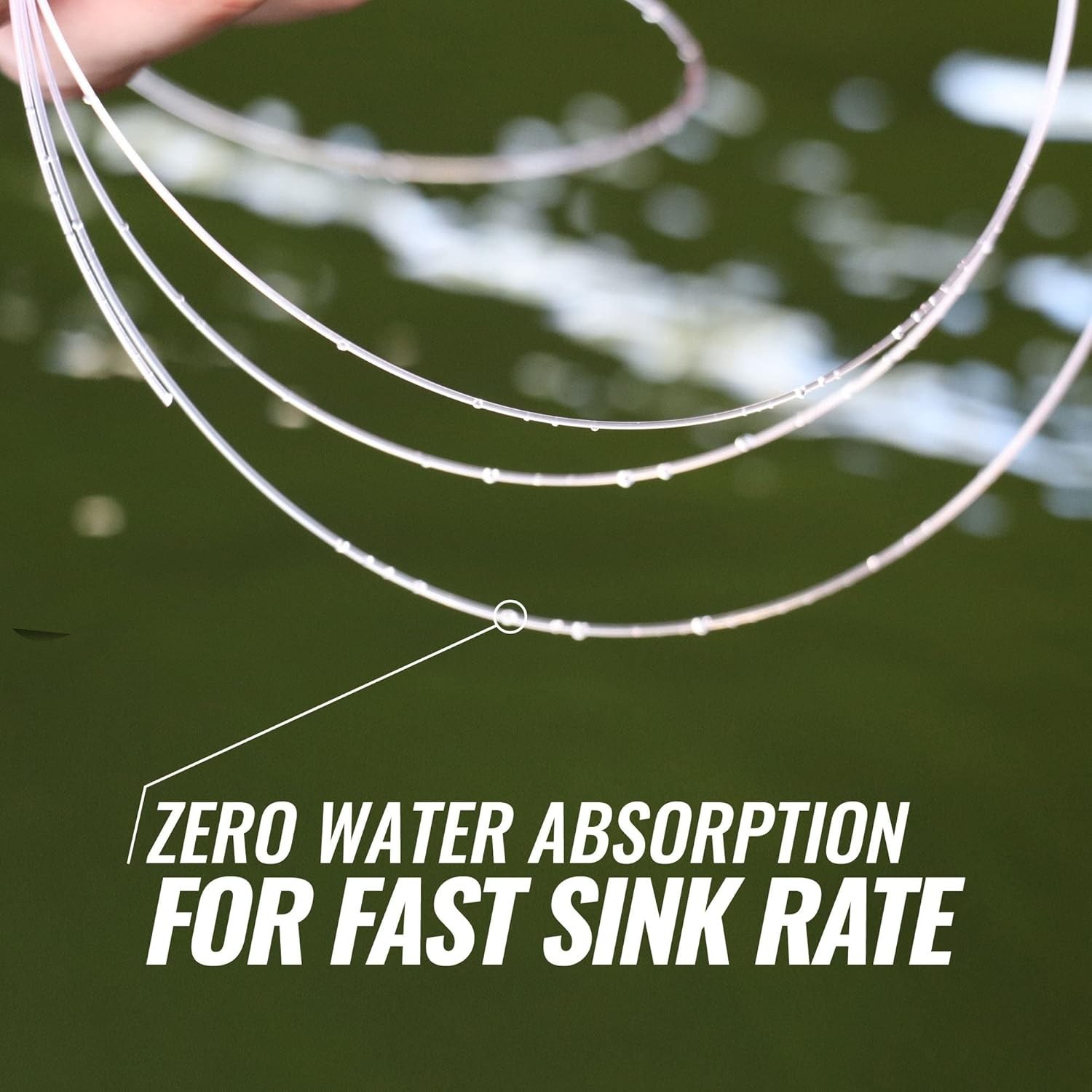 Fluorocarbon Leader Fishing Line 100% Pure Abrasion Resistant Invisible