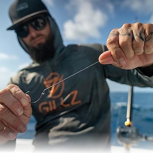 HI-SEAS 100% FLUOROCARBON Fishing LINE Leader – 50 Yard, 12 Pound Test, Clear