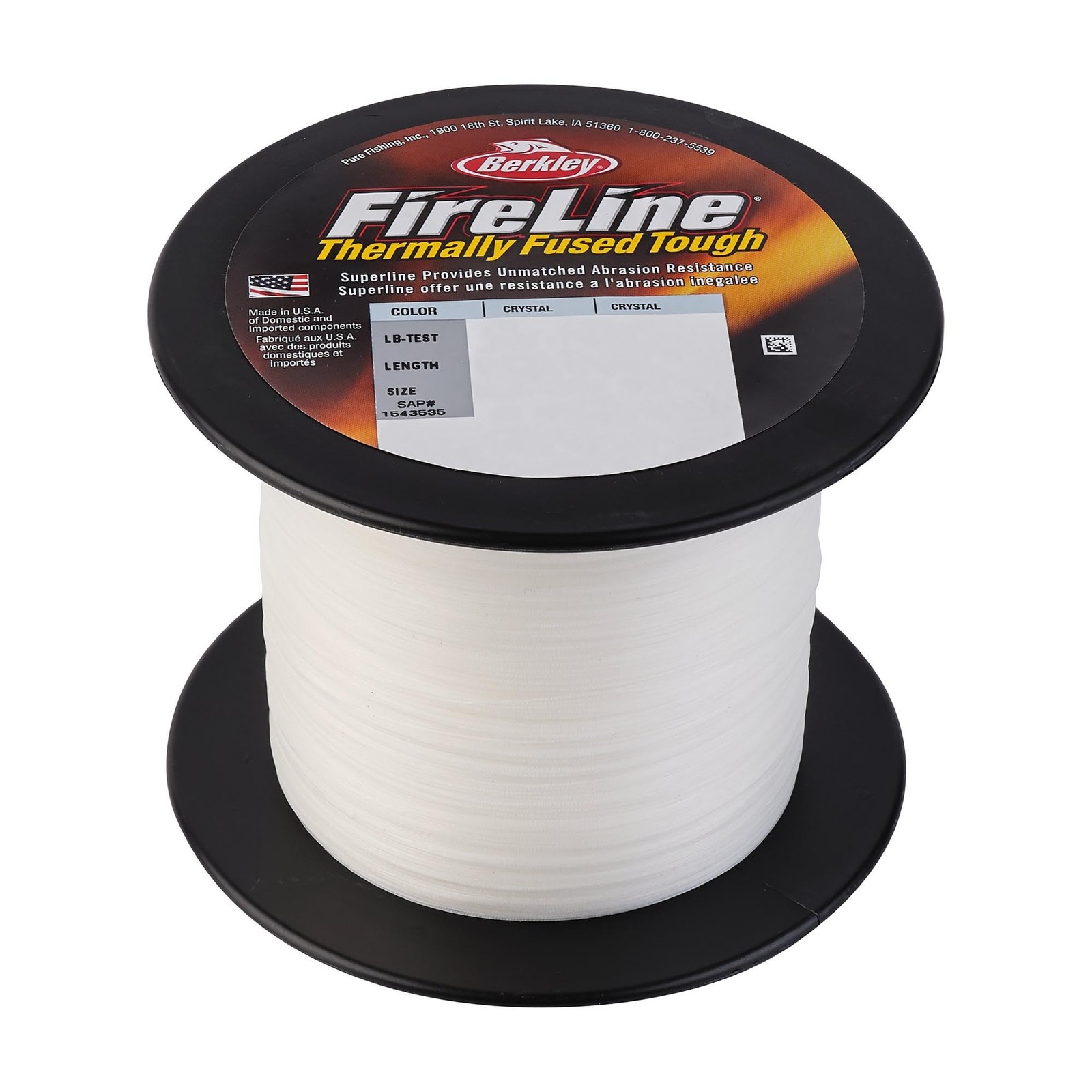 Berkley FireLine Superline Smoke 1500yd
