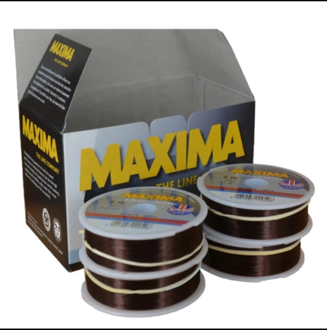 Maxima Chameleon Fishing Line 100M Spools – Hi-Tensile Monofilament Coarse Match